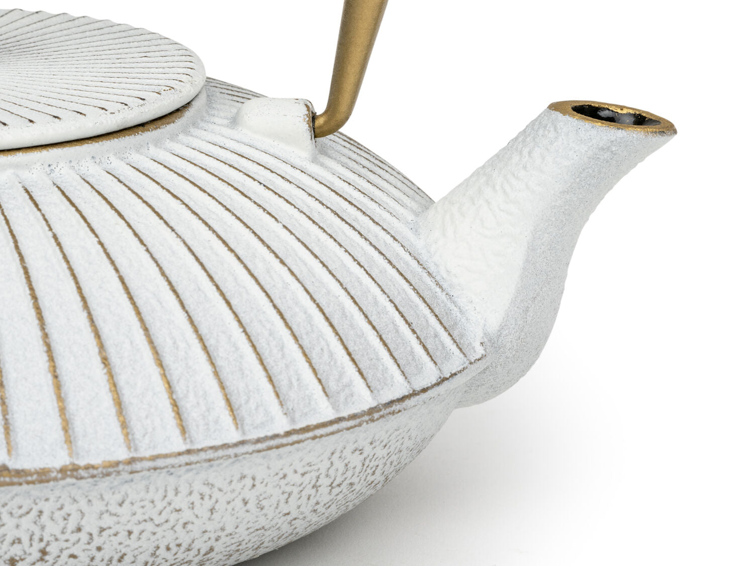 Bredemeijer Teapot Linhai 1,1l Cast Iron white