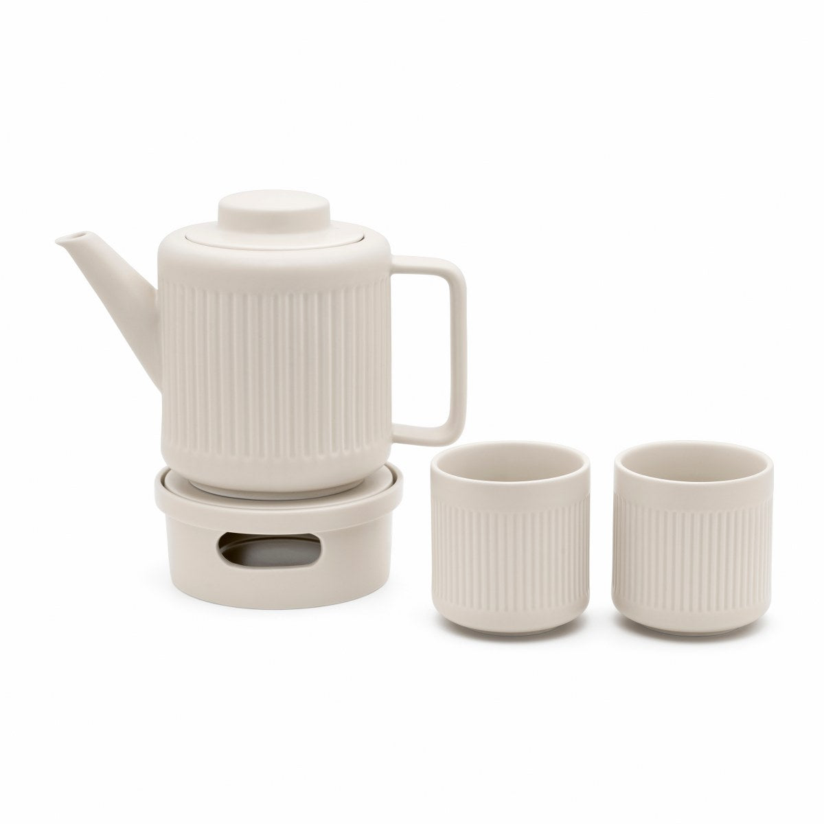 Bredemeijer Teapot Skagen 1,2l Stoneware white