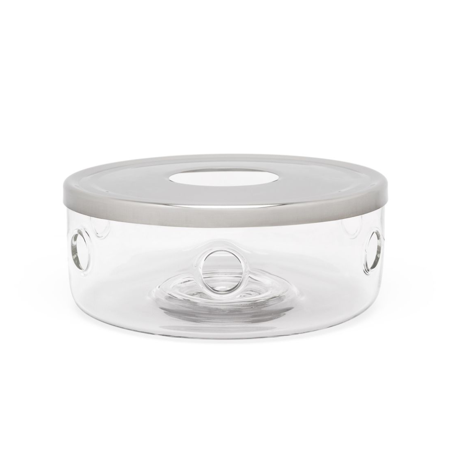 Bredemeijer Tea warmer Minuet Glass + Inox Plate