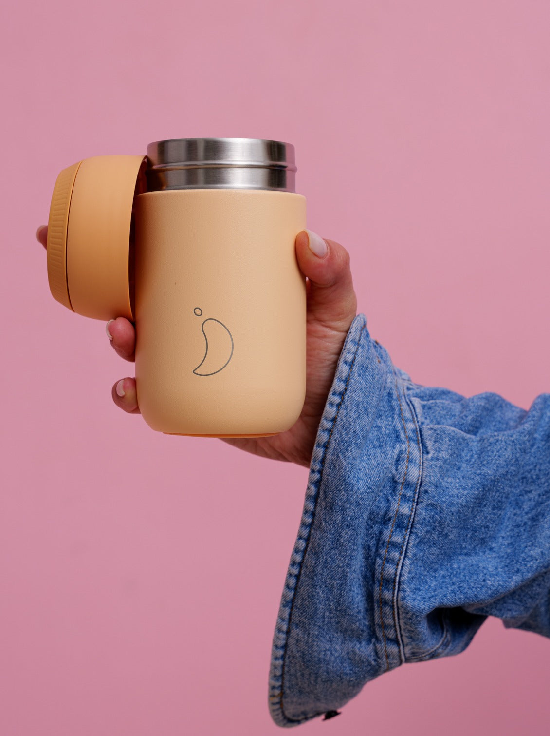 Chillys Coffee Mug Series 2 Peach Orange 340ml