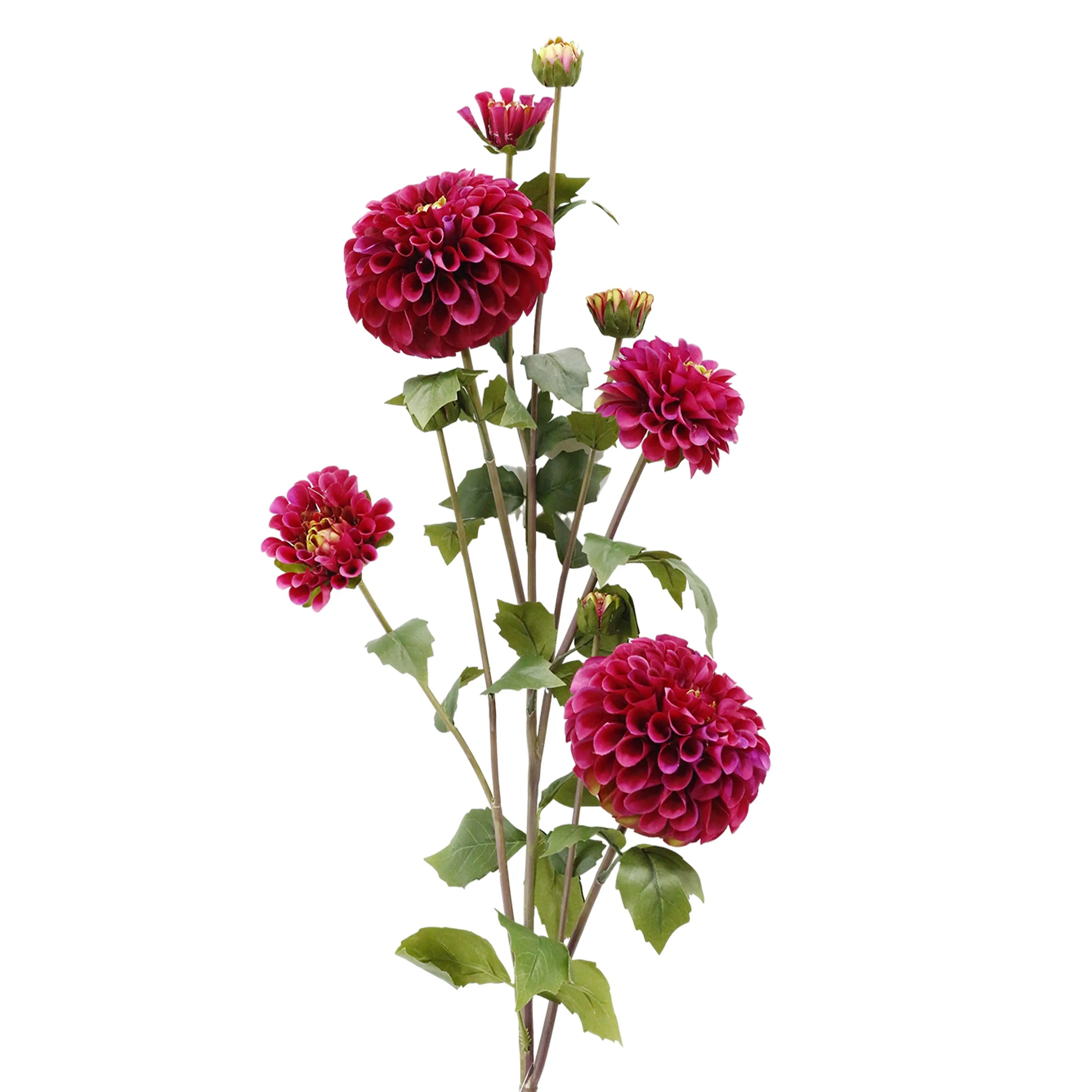 Dahlia Donkerroze 114cm