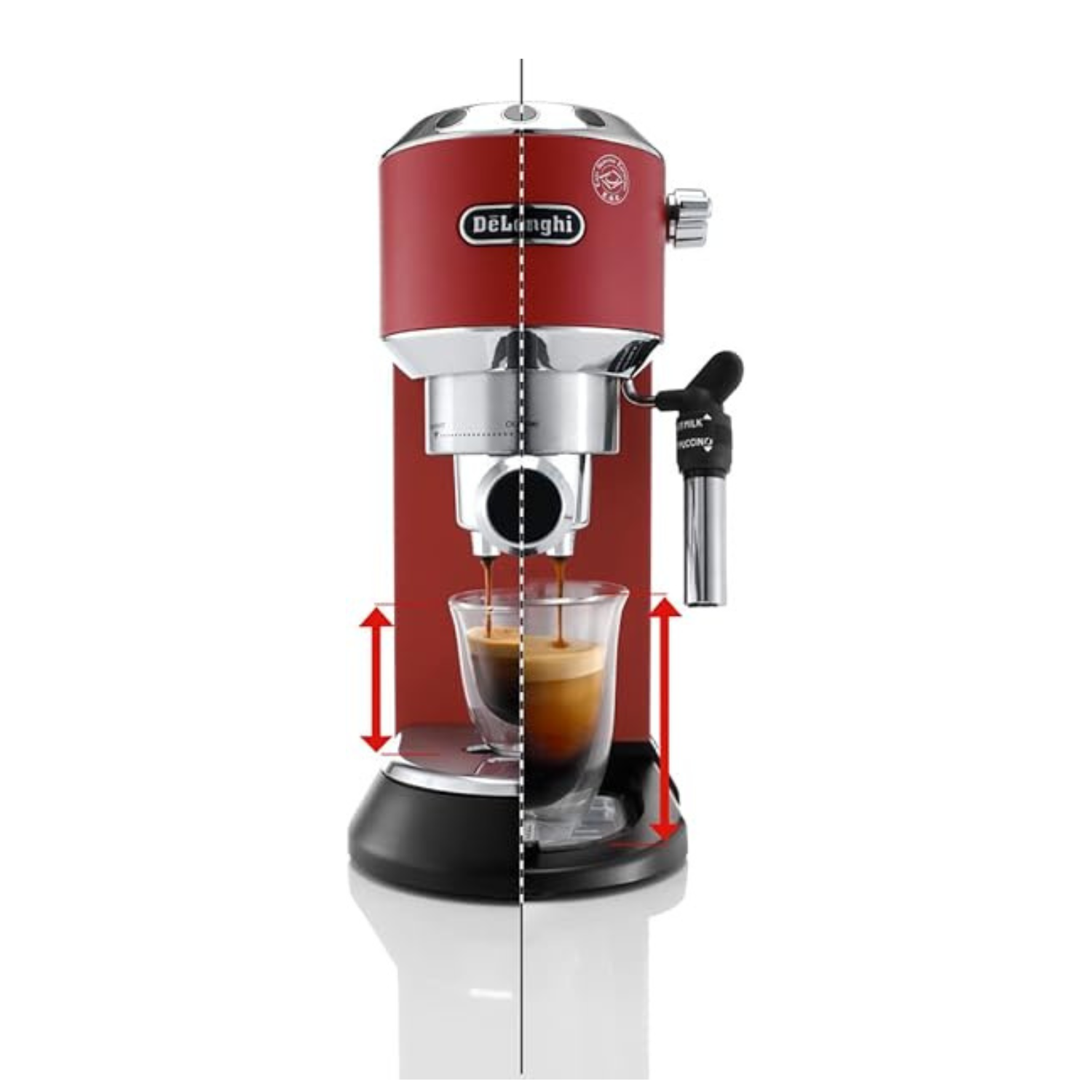DeLonghi EC 685 R Dedica Style red