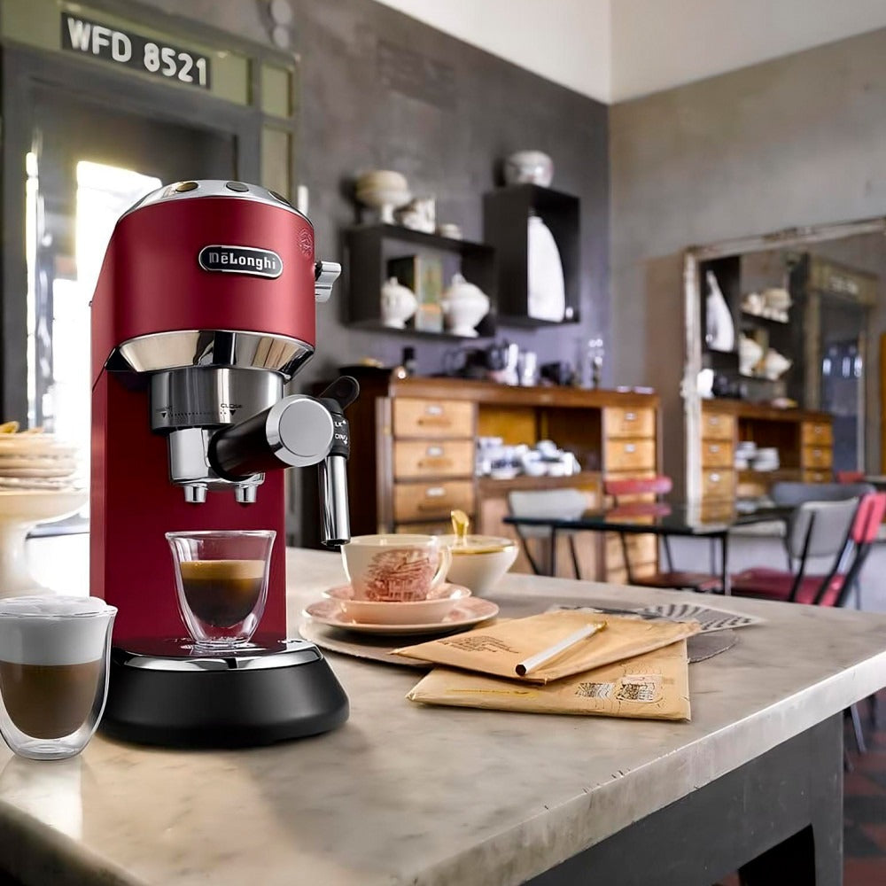DeLonghi EC 685 R Dedica Style red
