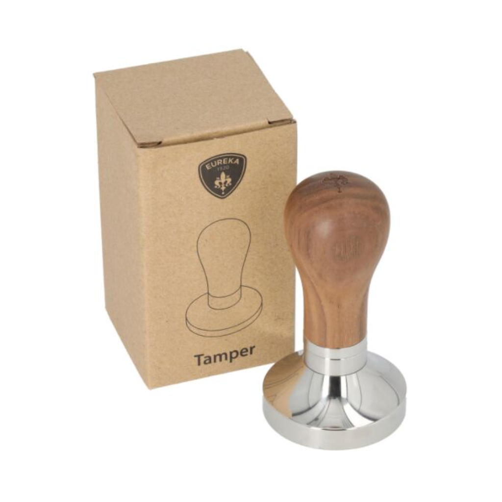 Eureka Tamper 58mm, walnut