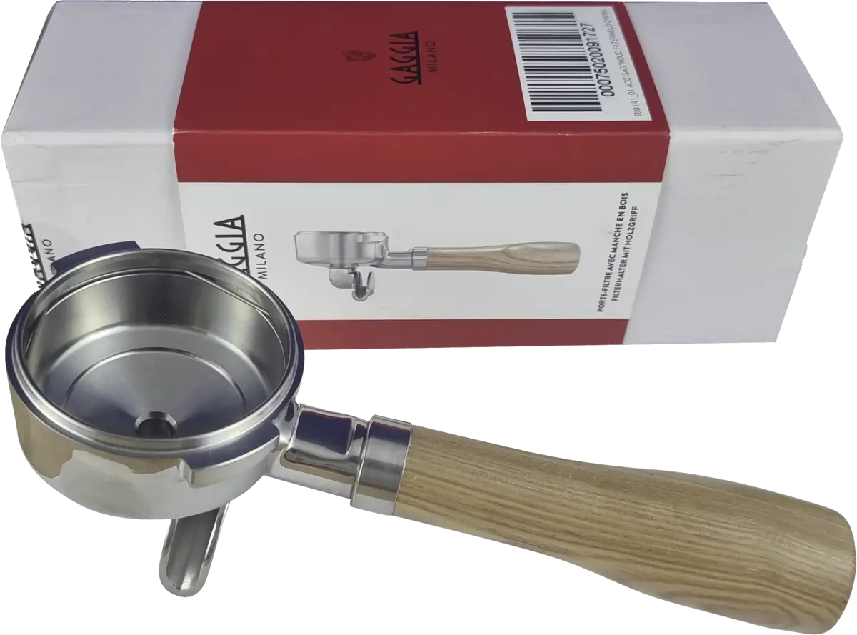 Gaggia RI9141/01 Piston filter houder met houten greep
