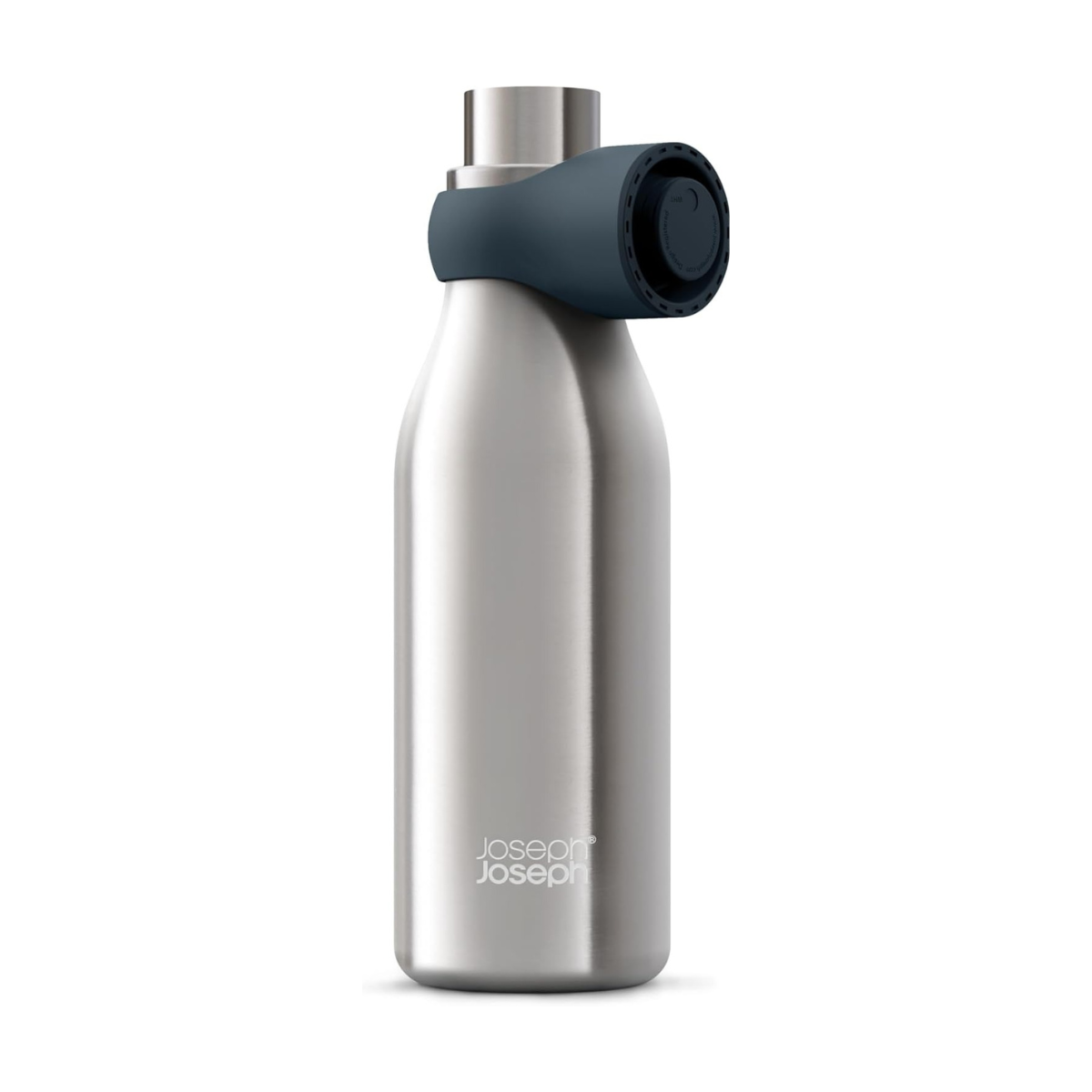 Joseph Joseph Loop Water Bottle 500ml steel grey