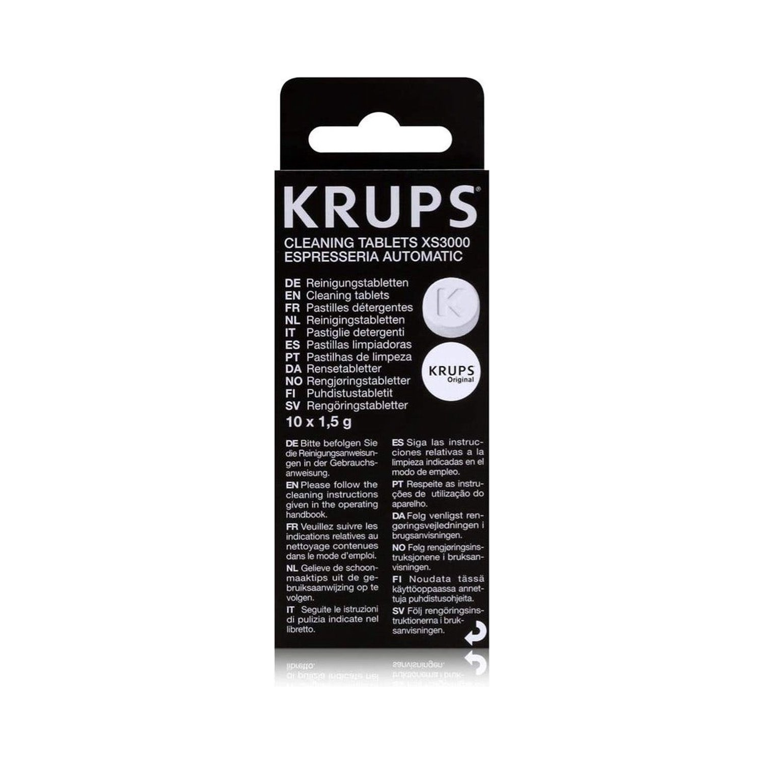 Krups XS 3000 Cleaning tablets