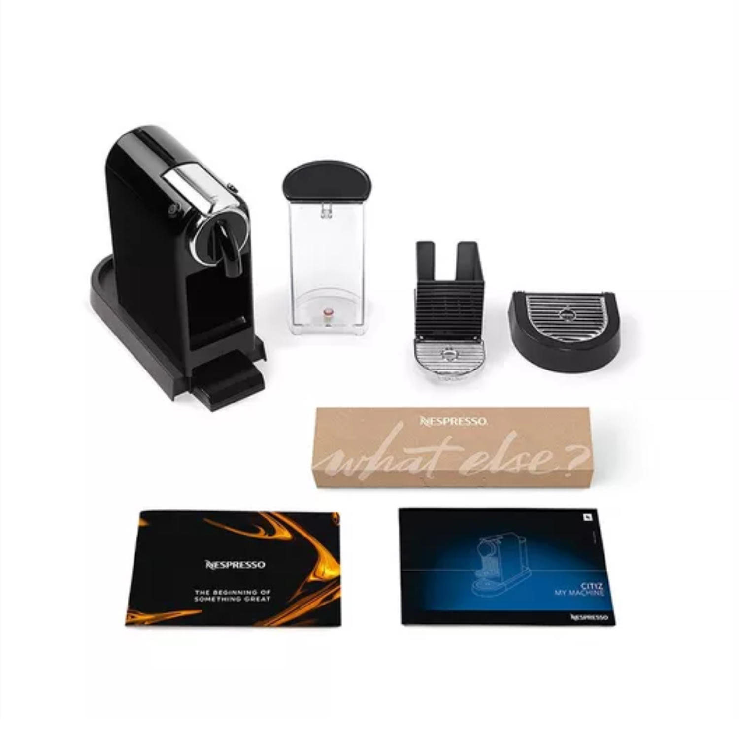 Nespresso Citiz EN 167.B by Delonghi, black