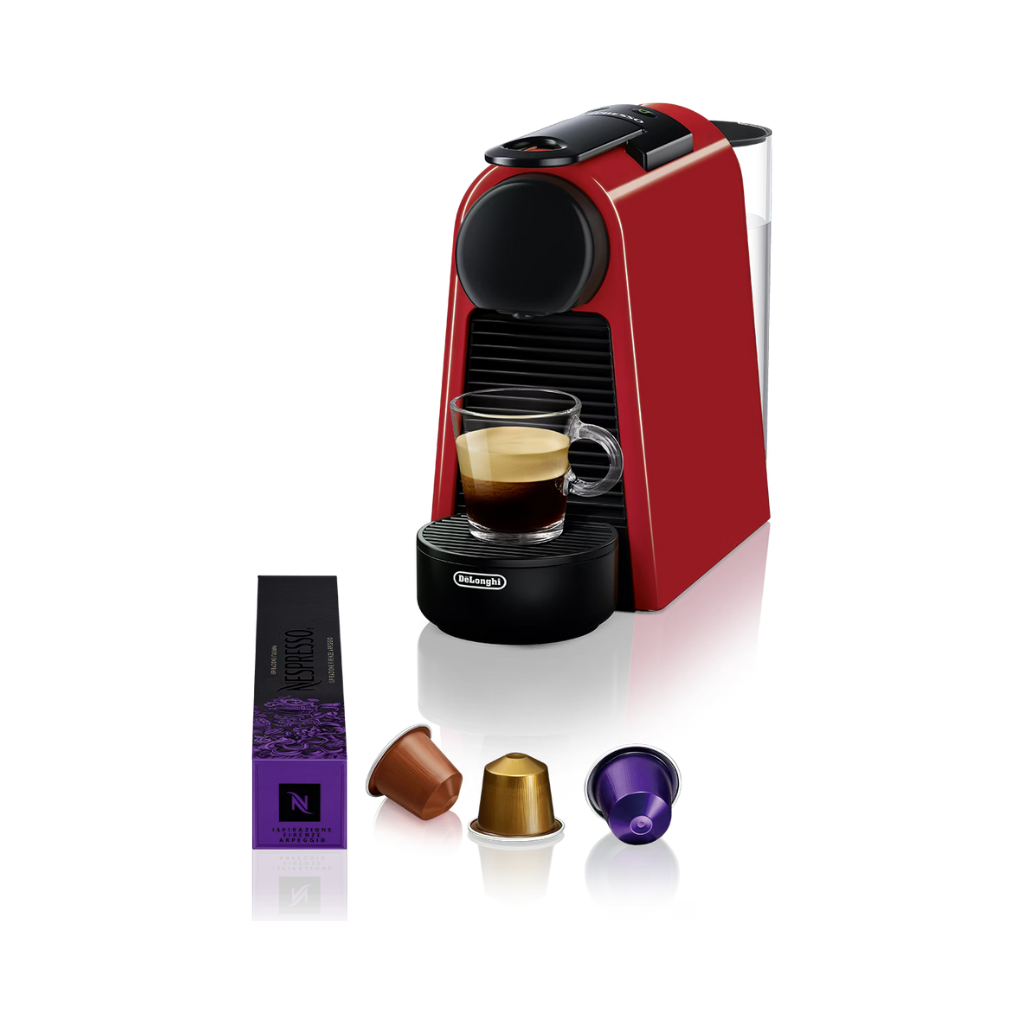 Nespresso Essenza Mini EN 85.R by Delonghi, red
