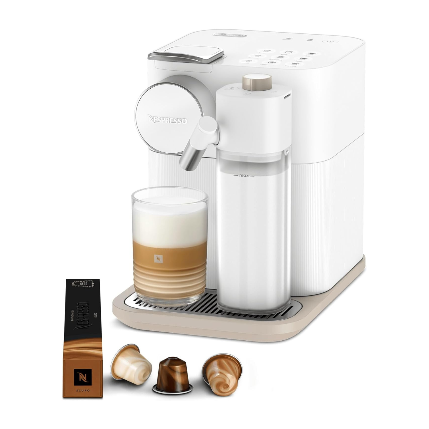 Nespresso Gran Lattissima EN 640.W by Delonghi, white