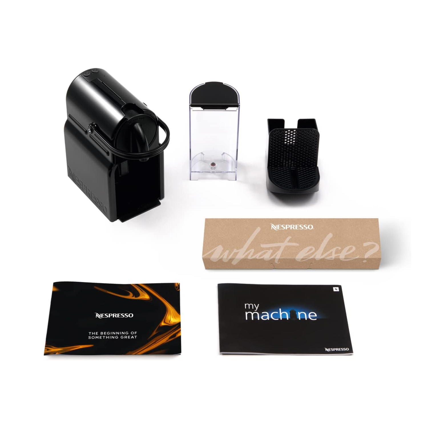 Nespresso Inissia EN 80.B by DeLonghi, black