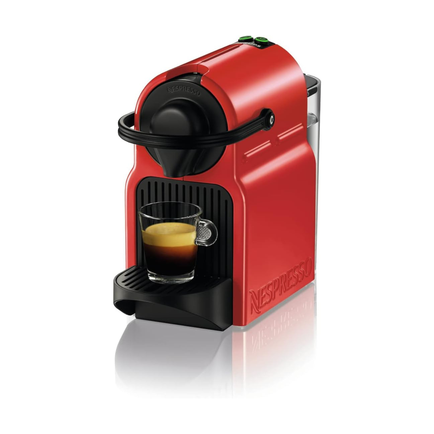 Nespresso XN 1005 Inissia Coffee Machine Ruby Red by Krups