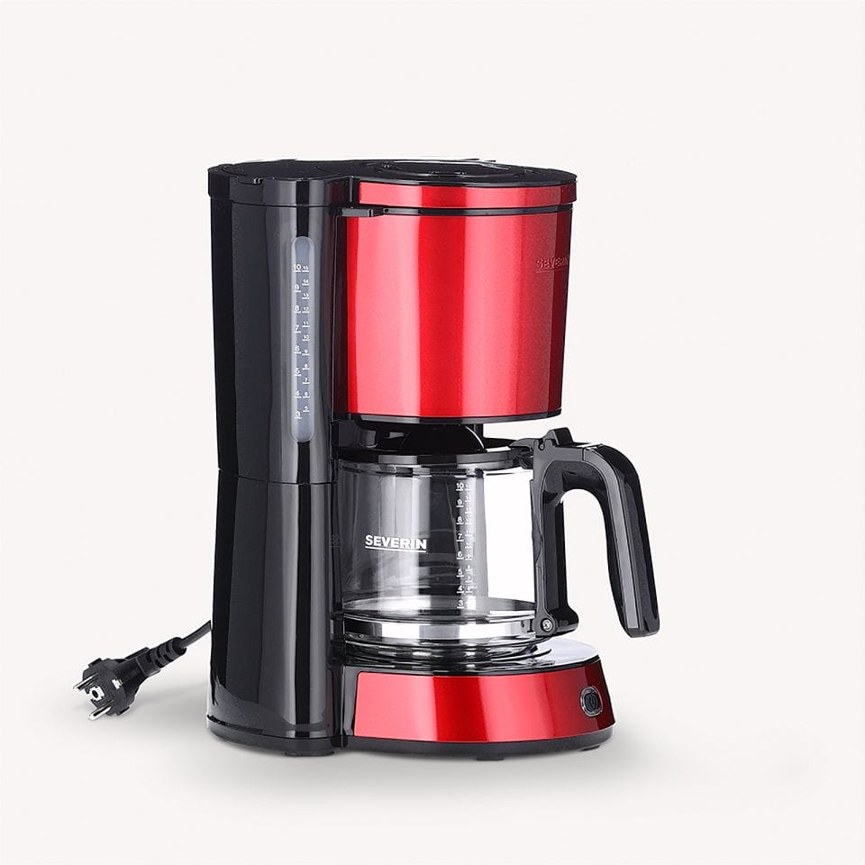 Severin KA 4817 Filter Coffee Maker red