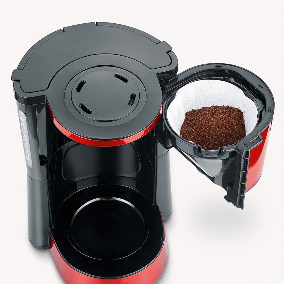 Severin KA 4817 Filter Coffee Maker red