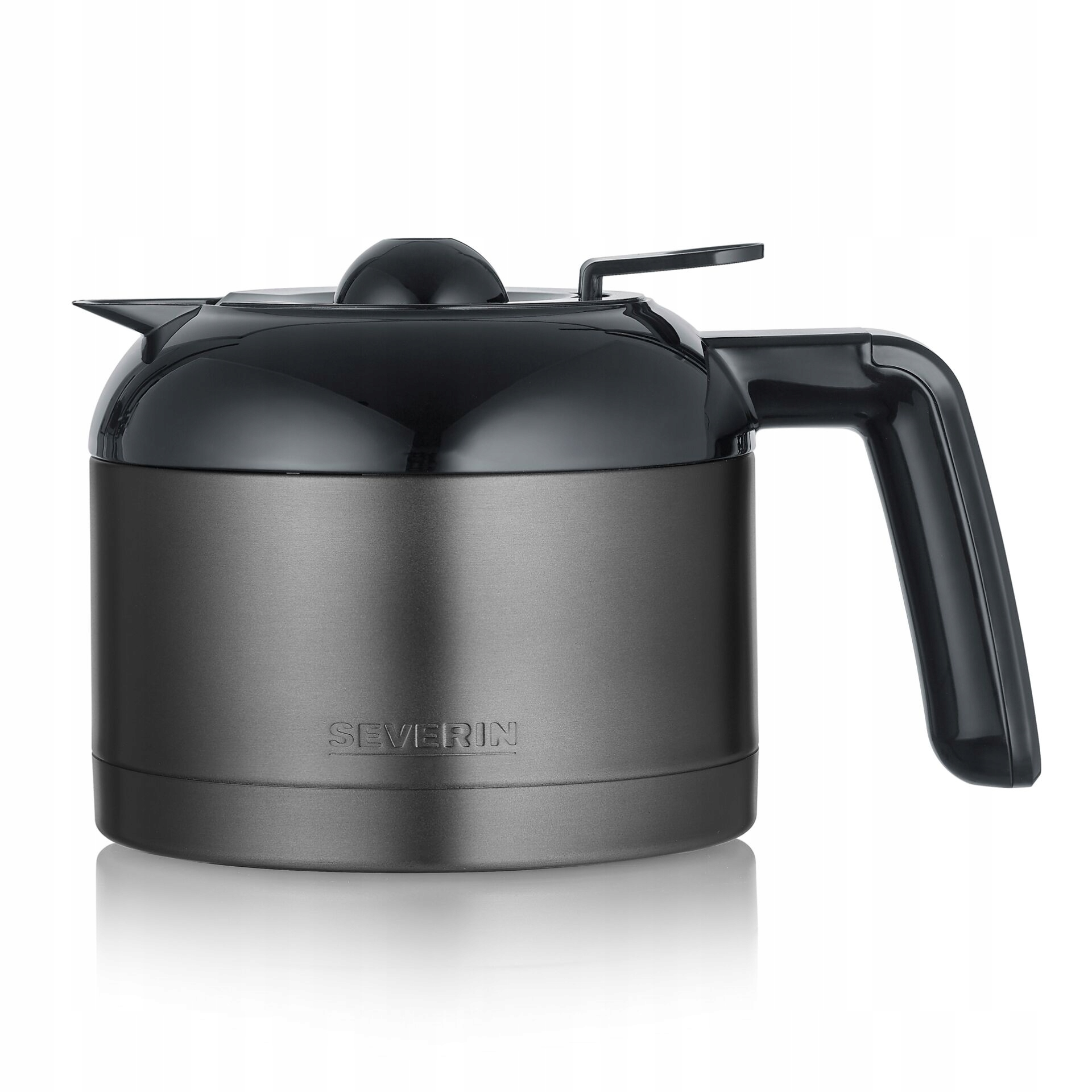 Severin KA 9343 Dark Inox met Thermoskan
