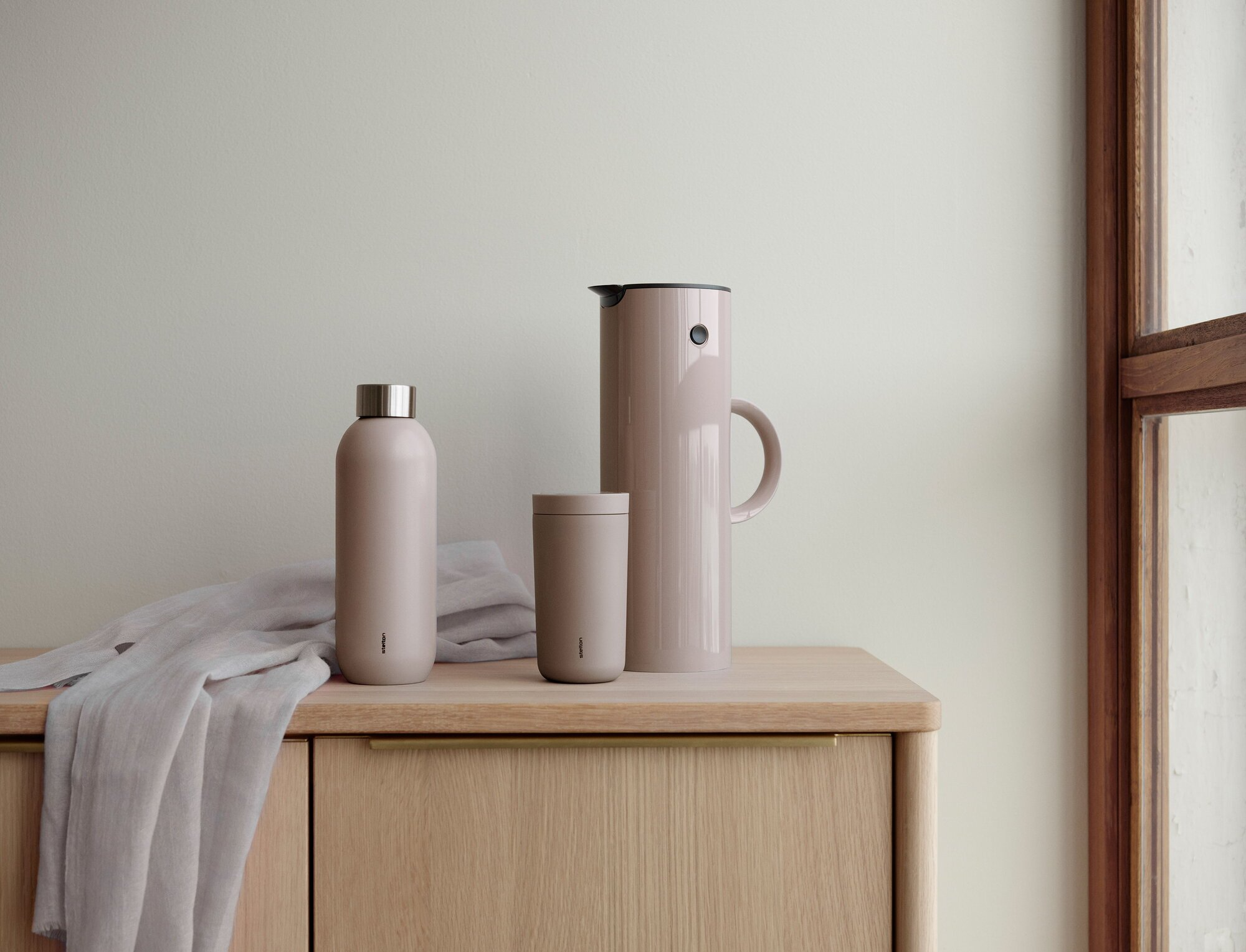 Stelton EM 77 thermoskan 1l Heather