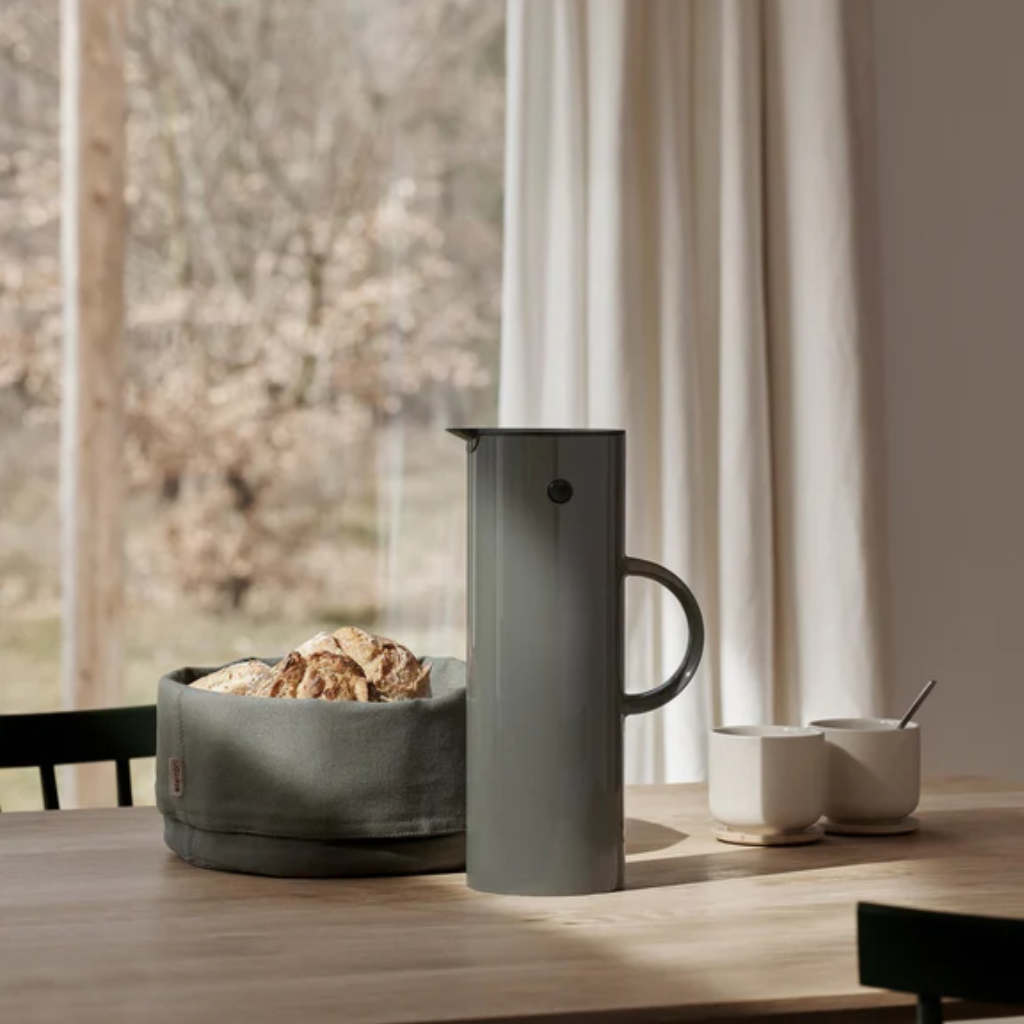 Stelton EM 77 thermoskan 1l dusty green