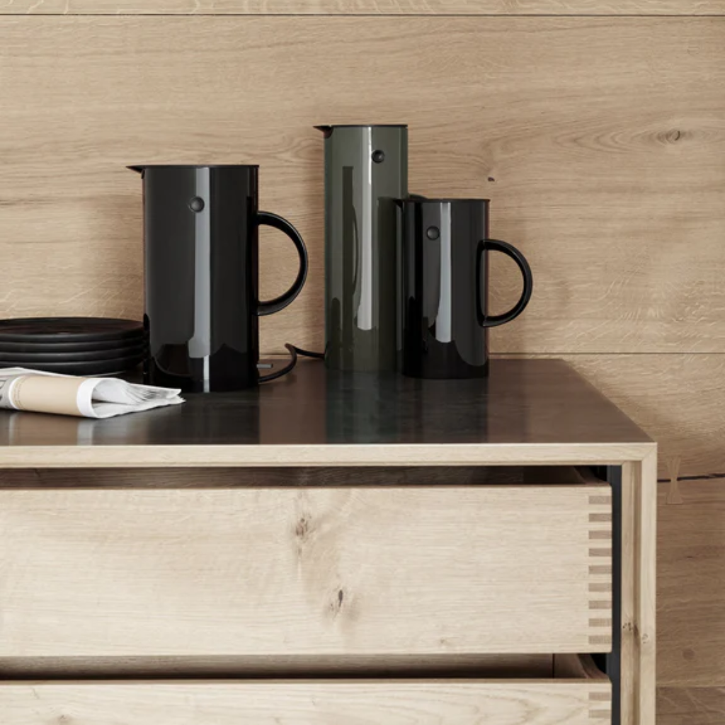 Stelton EM 77 thermoskan 1l dusty green