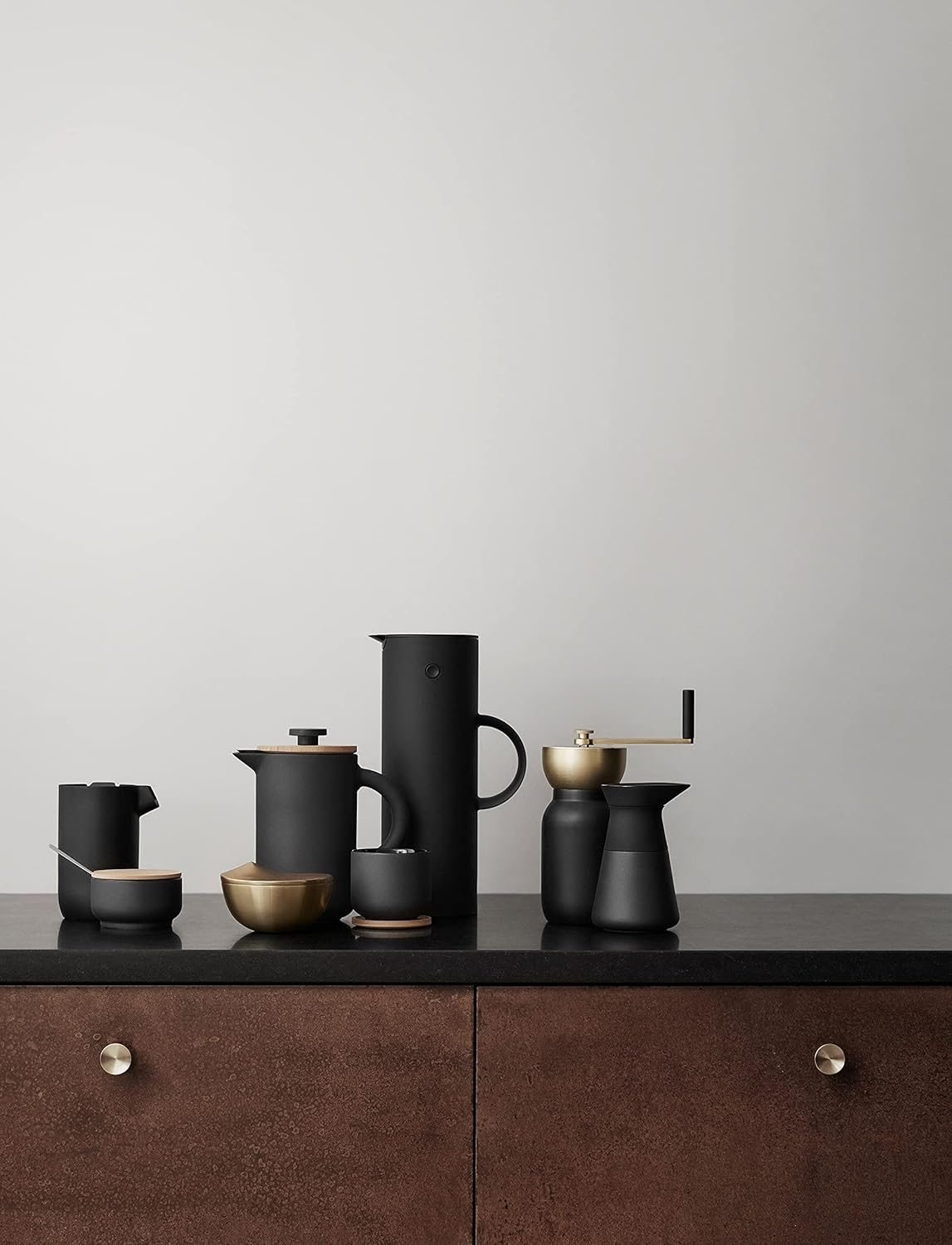 Stelton EM 77 thermoskan 1l matt black
