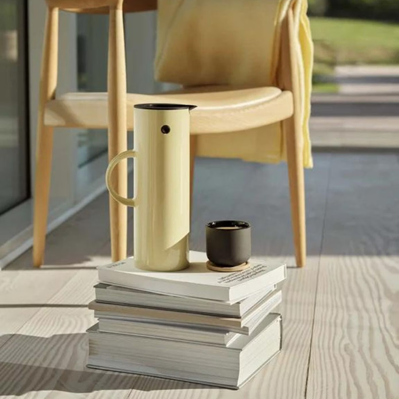 Stelton EM 77 thermoskan 1l mellow yellow