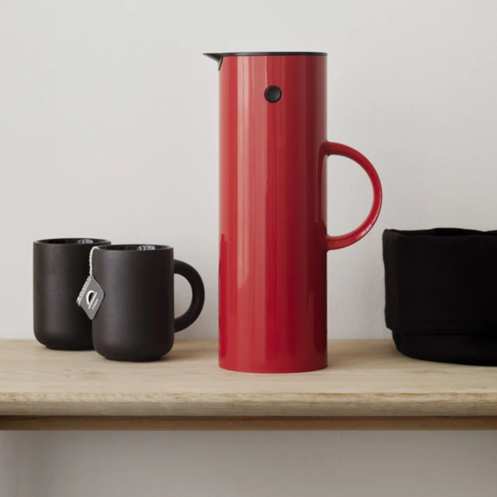 Stelton EM 77 thermoskan 1l red