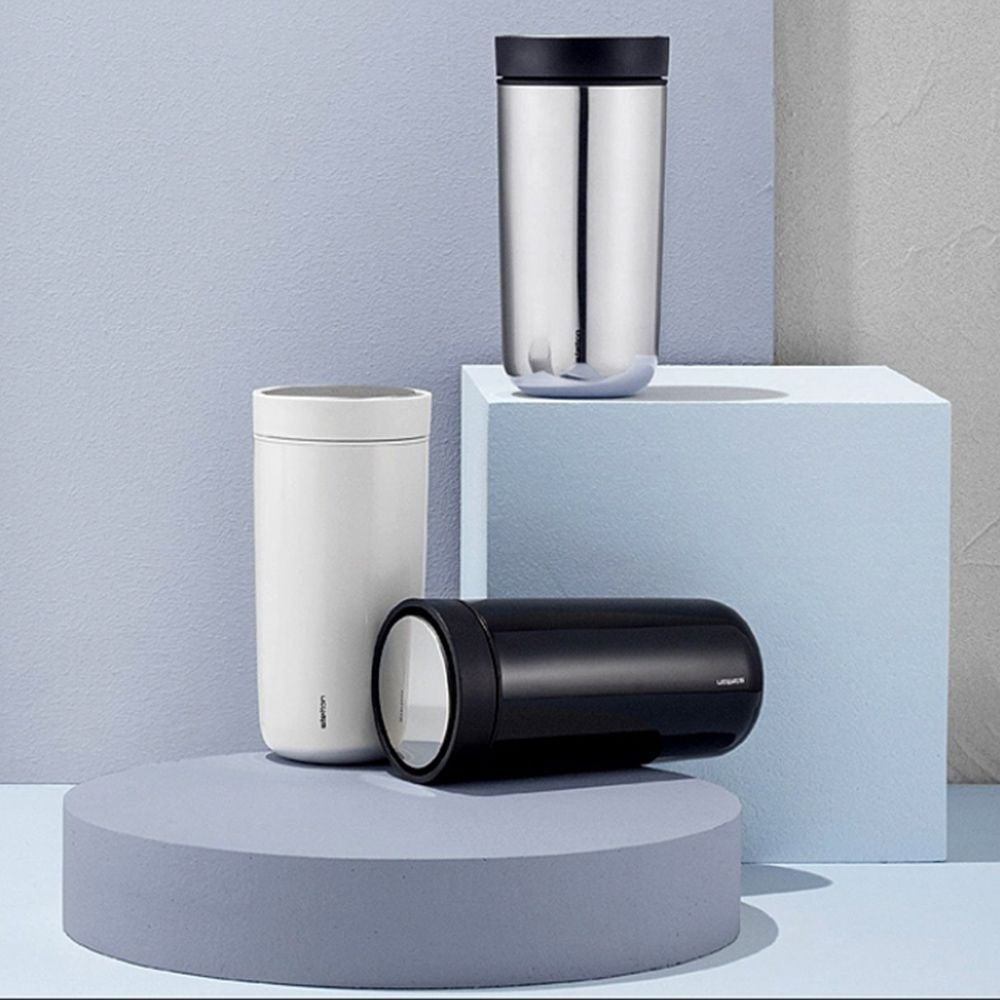 Stelton To Go Click Cup 0,2 l Black Metallic