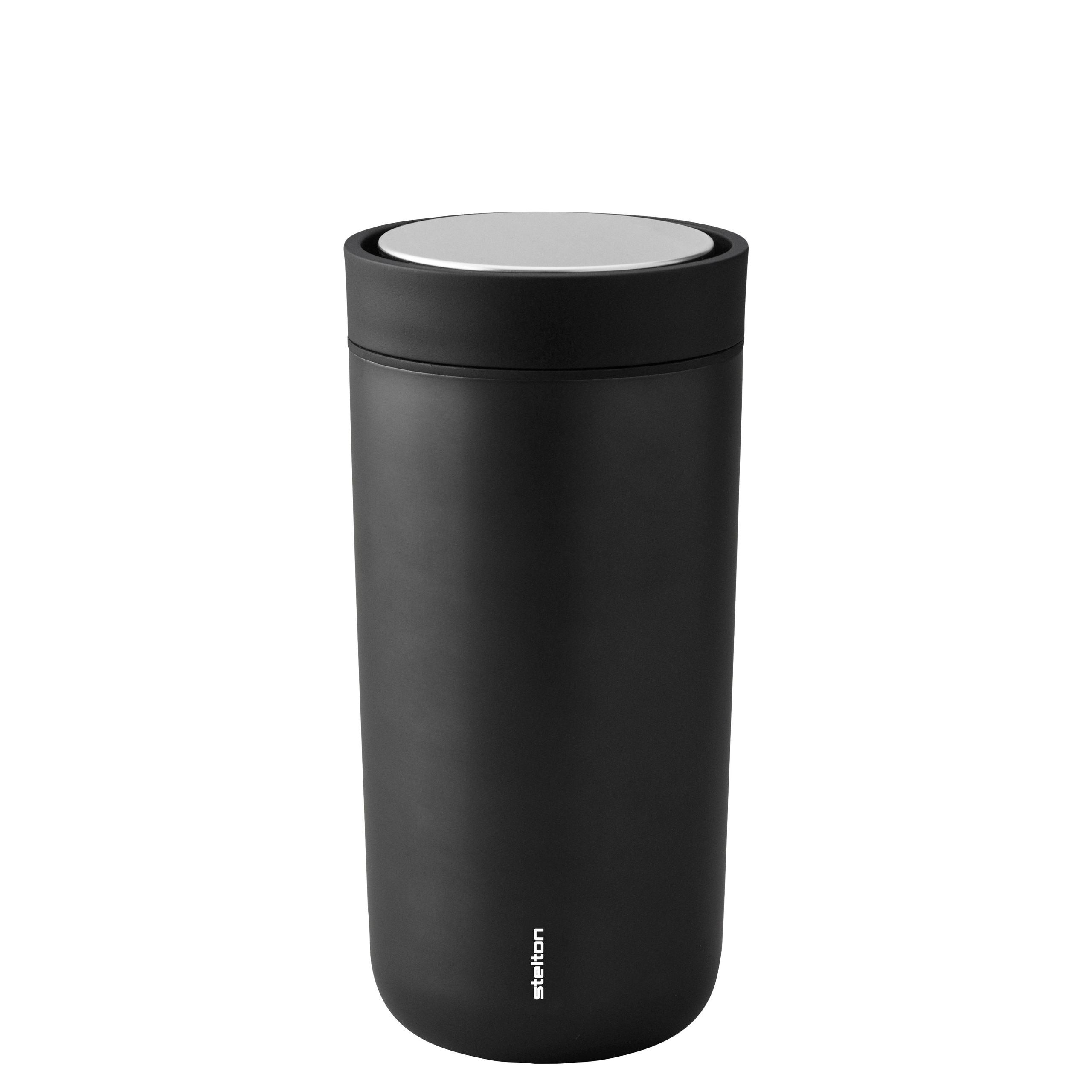 Stelton To Go Click Thermal Mug 0,4 l black metallic