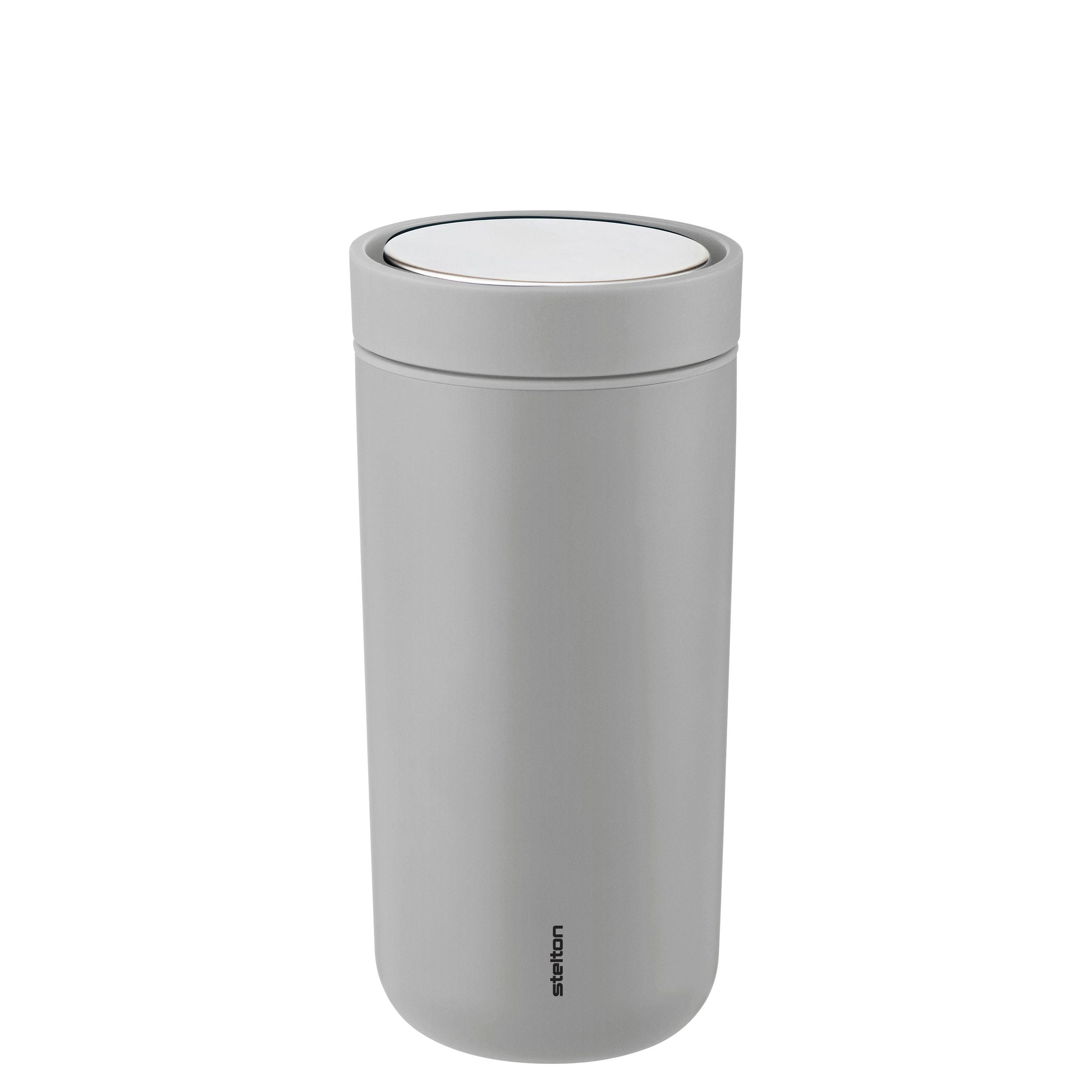 Stelton To Go Click Thermal Mug 0,4 l light grey