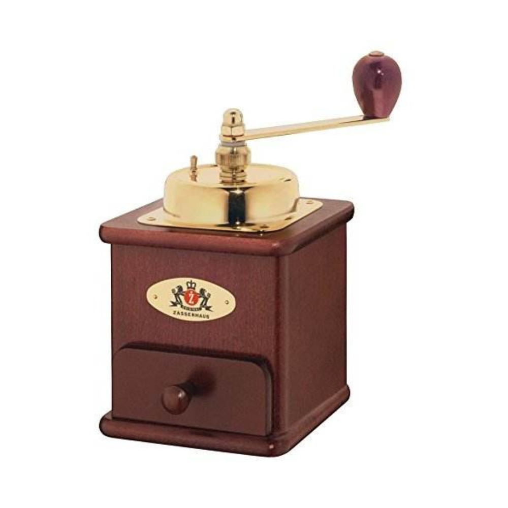 Zassenhaus Coffee Mill Brasilia beech wood mahagoni