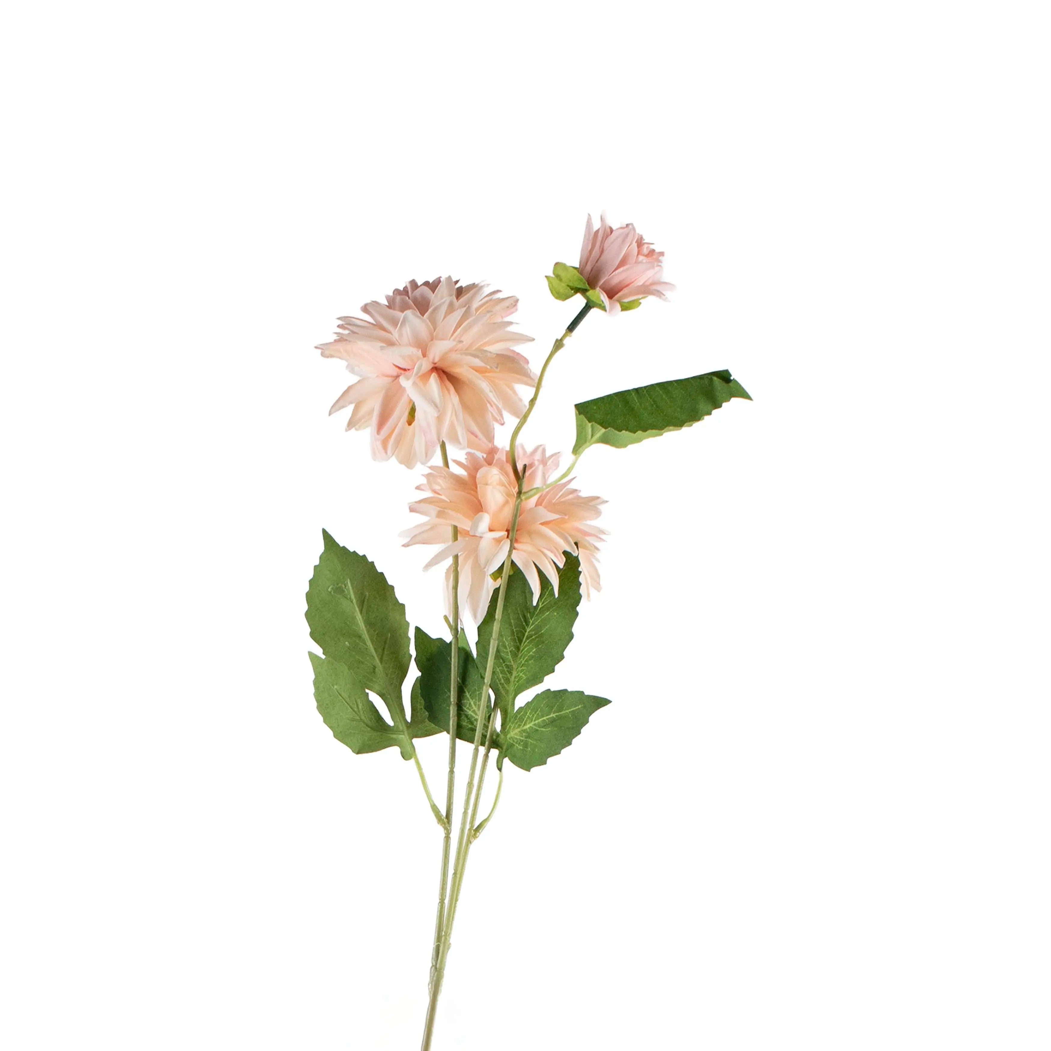 Chrysanthemum Perzik roze 72cm