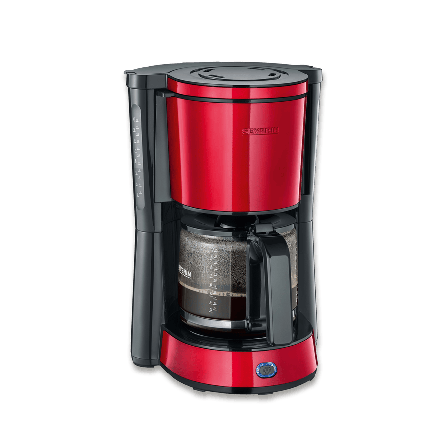 Severin KA 4817 Filter Coffee Maker red