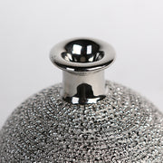 Miro Keramieken Vaas Zilver 15 cm