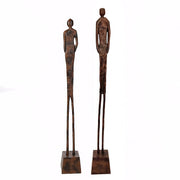 Augusto Aluminium Sculptuur Bruin