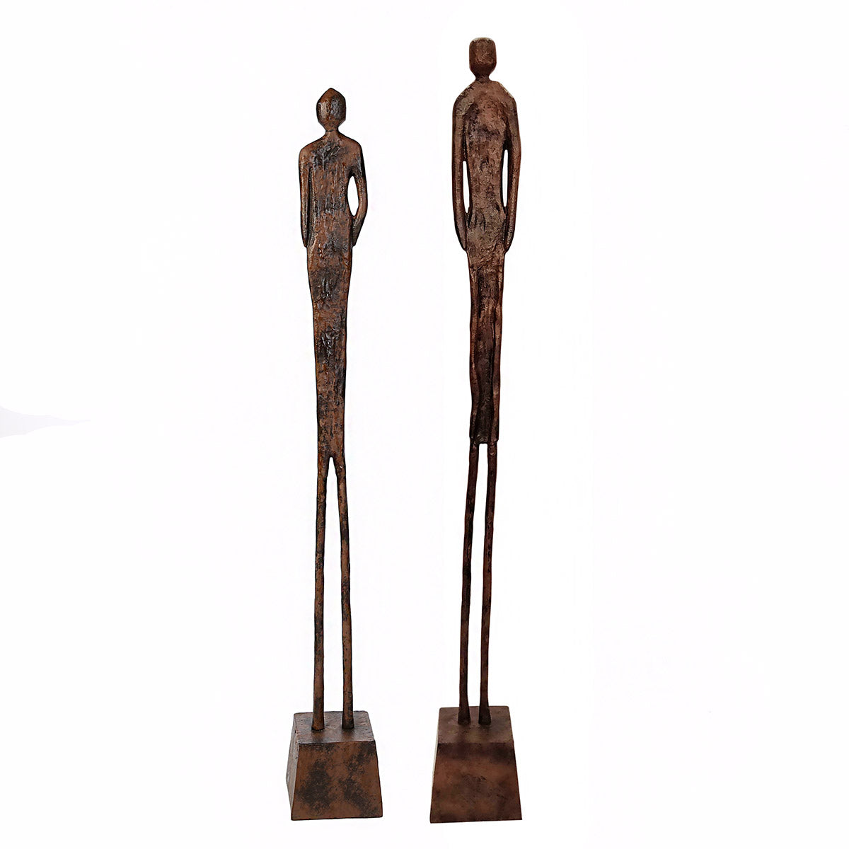 Augusto Aluminium Sculptuur Bruin