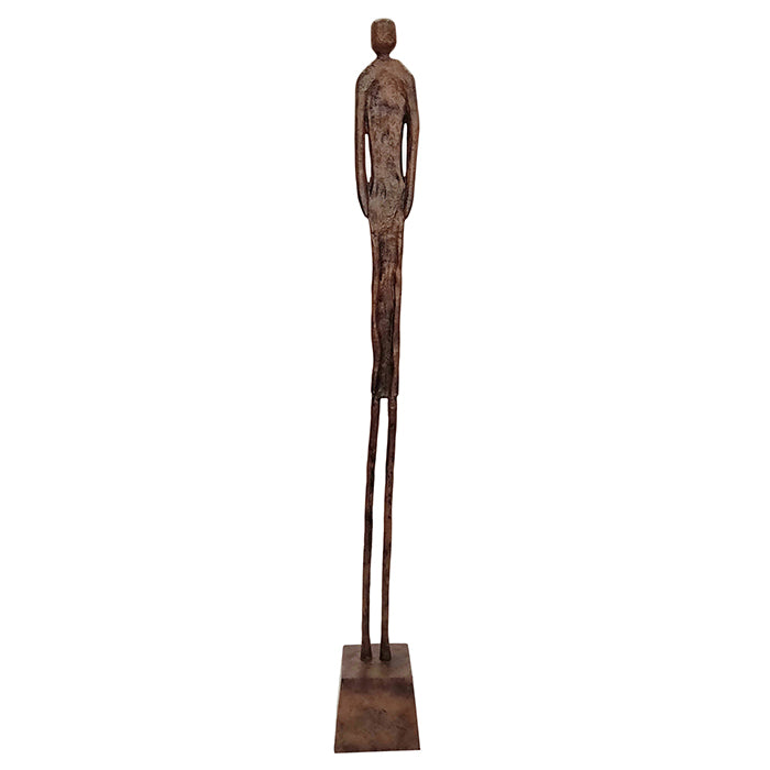 Augusto Aluminium Sculptuur Bruin