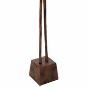 Augusto Aluminium Sculptuur Bruin