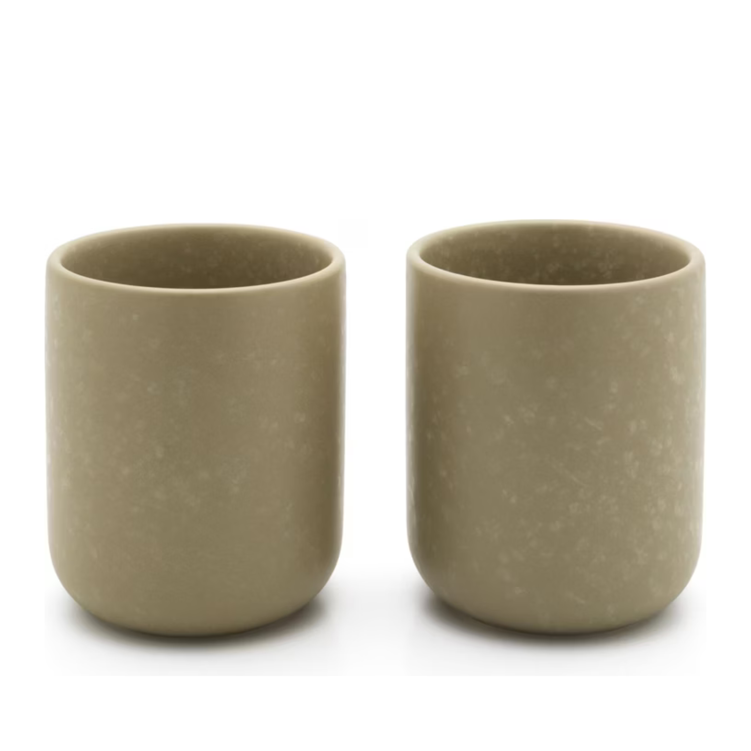 1x2 Bredemeijer Tea Cups Umea 200ml beige with coaster