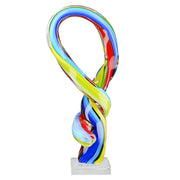 Loop Glas Sculptuur Multicolor