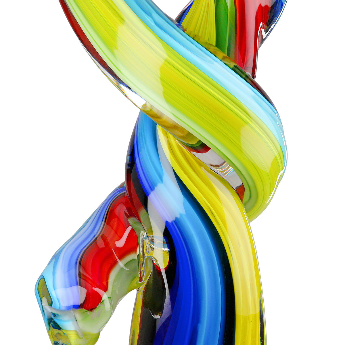 Loop Glas Sculptuur Multicolor