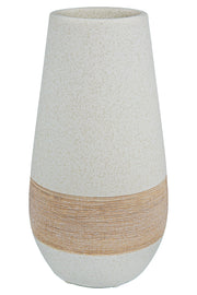 Olbia Vaas Bruin-Crème 25 cm