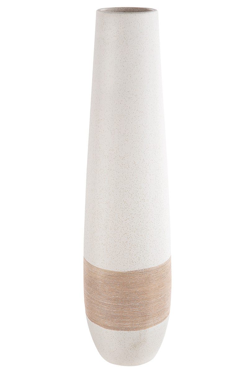 Olbia Vloervaas Crème 56 cm