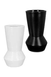 Kairo Vaas Zwart-Wit 18.5 cm