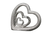 Porseleinen Triple Hart Zilver