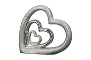 Porseleinen Triple Hart Zilver