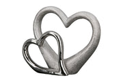 Porseleinen Dubbel Hart 24.7 cm