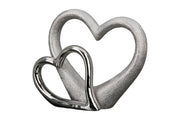 Porseleinen Dubbel Hart 24.7 cm