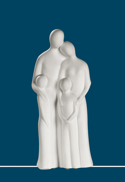 Familienharmonie Keramiek Beeld