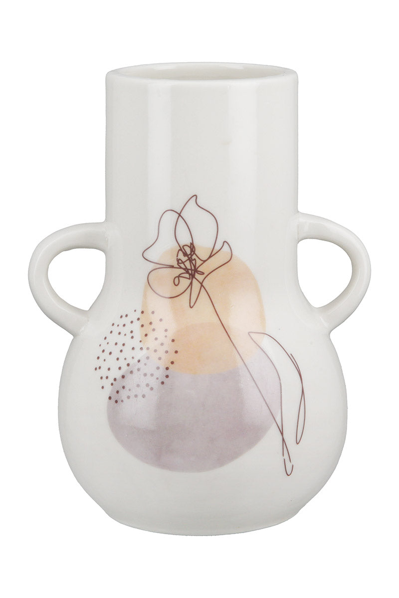 One Line Flower Bolvaas 17 cm