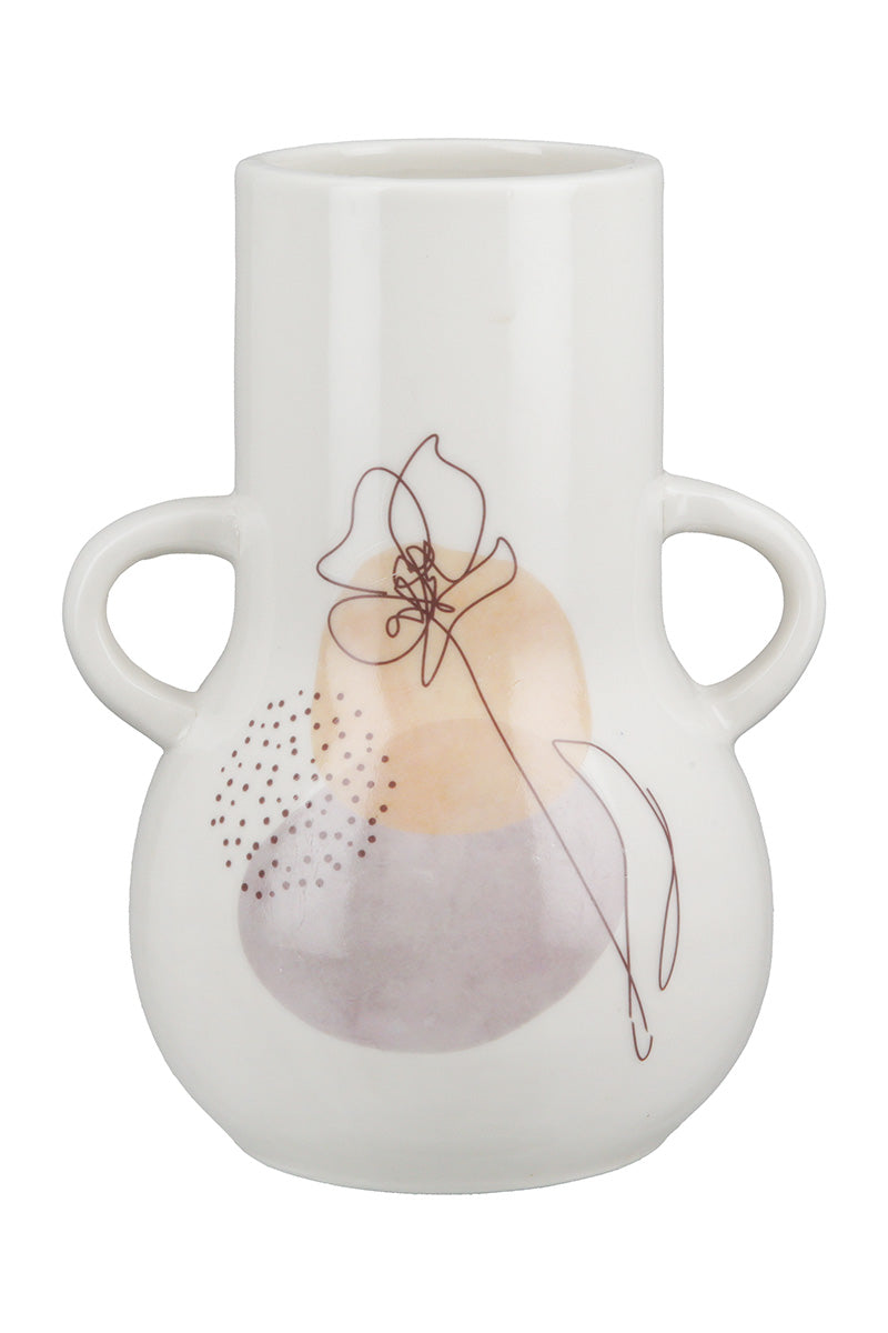 One Line Flower Bolvaas 17 cm