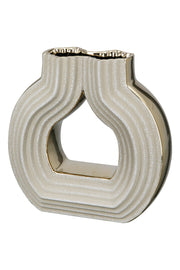 Stratos Vaas Goud-Grijs 21 cm